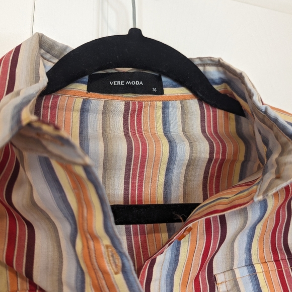 Striped Button Down Shirt - Picture 3 of 6